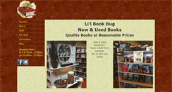 Desktop Screenshot of lilbookbug.com